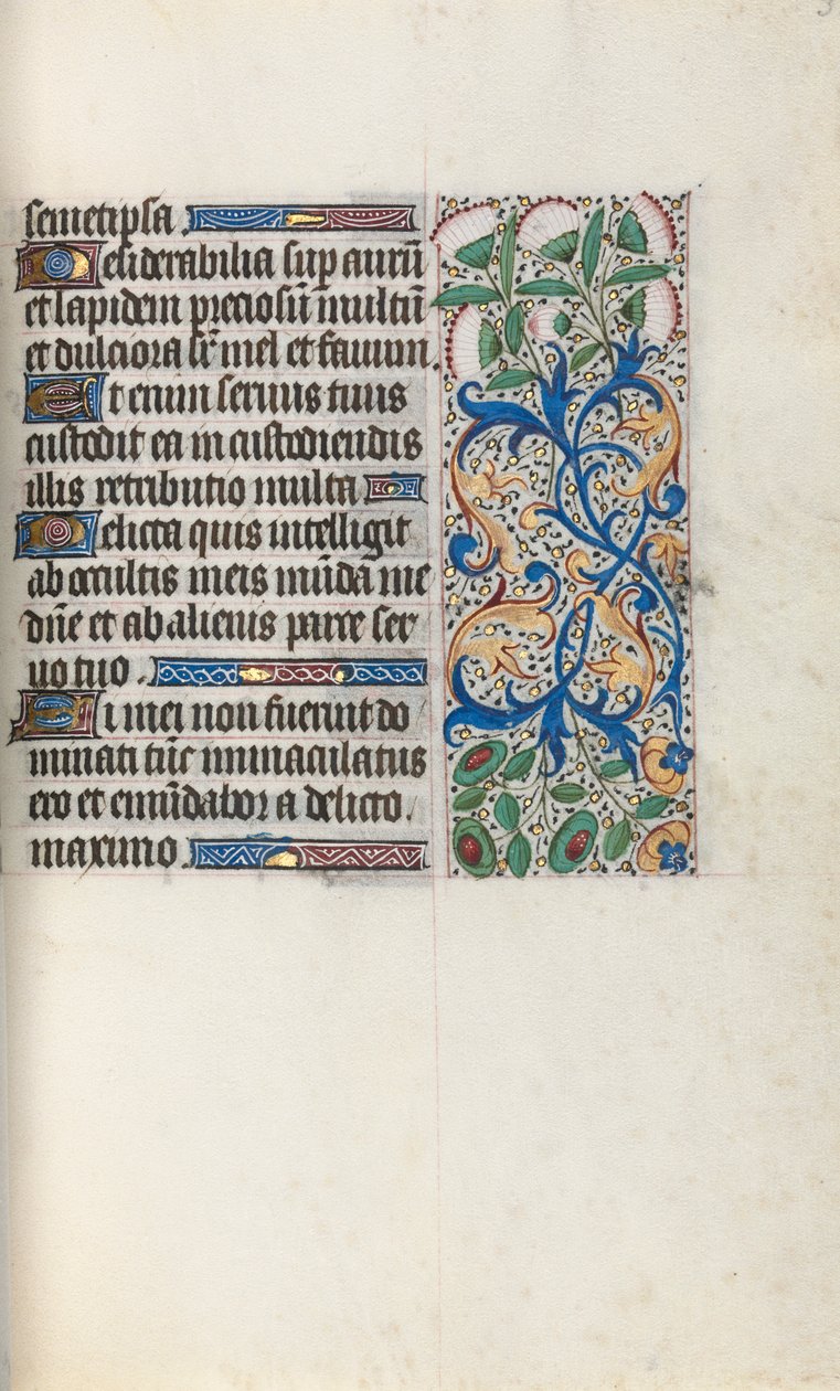 ルーアンの時間使用法：fol。 33r、c。 1470。 作： ジュネーヴ・ラティーニのマスター