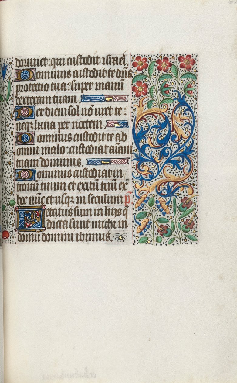 ルーアンの時間使用法：fol。 62r、c。 1470。 作： ジュネーヴ・ラティーニのマスター
