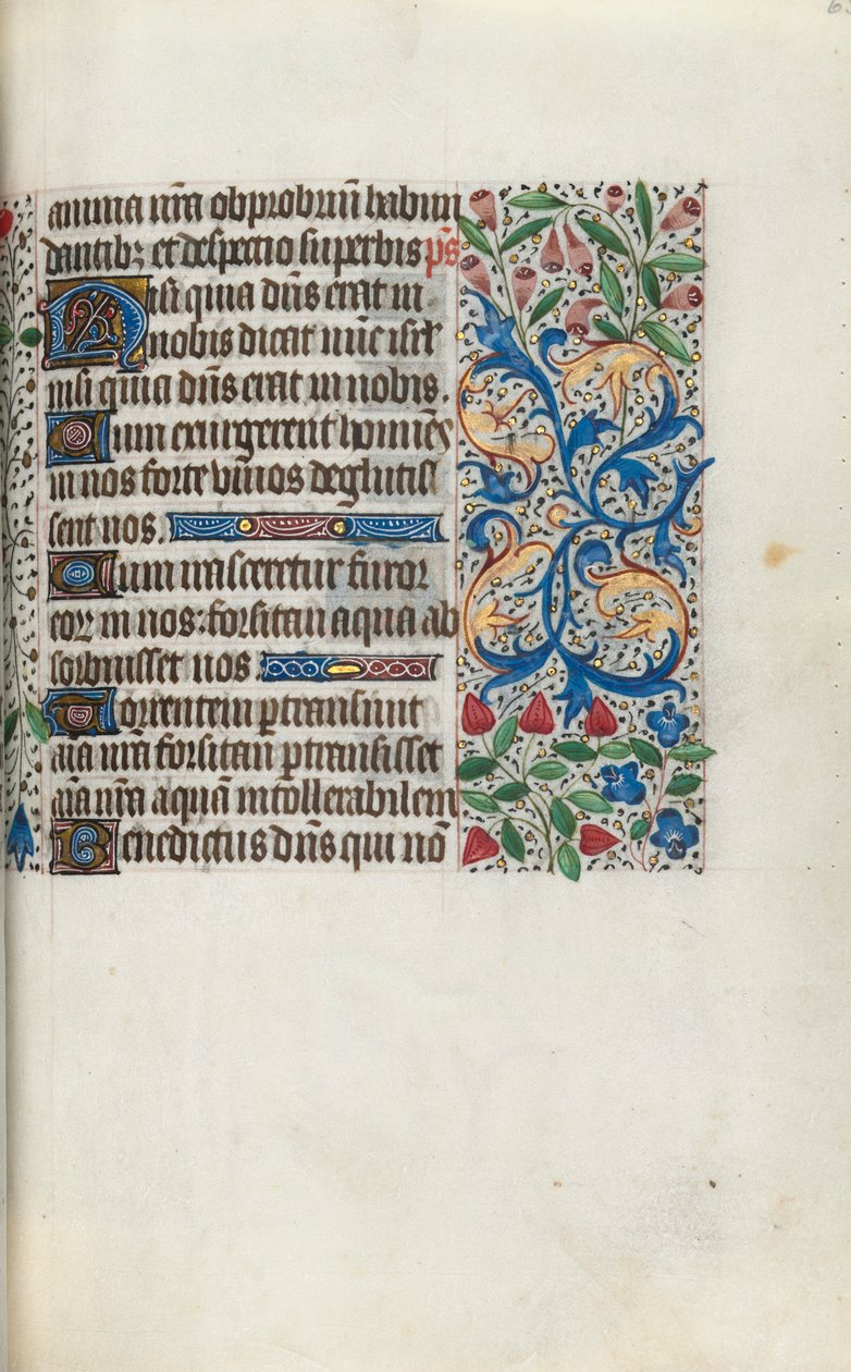 ルーアンの時間使用法：fol。 65r、c。 1470。 作： ジュネーヴ・ラティーニのマスター