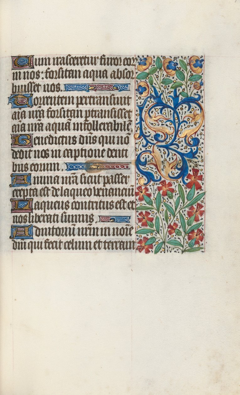 ルーアンの時間使用法：fol。 71r、c。 1470。 作： ジュネーヴ・ラティーニのマスター