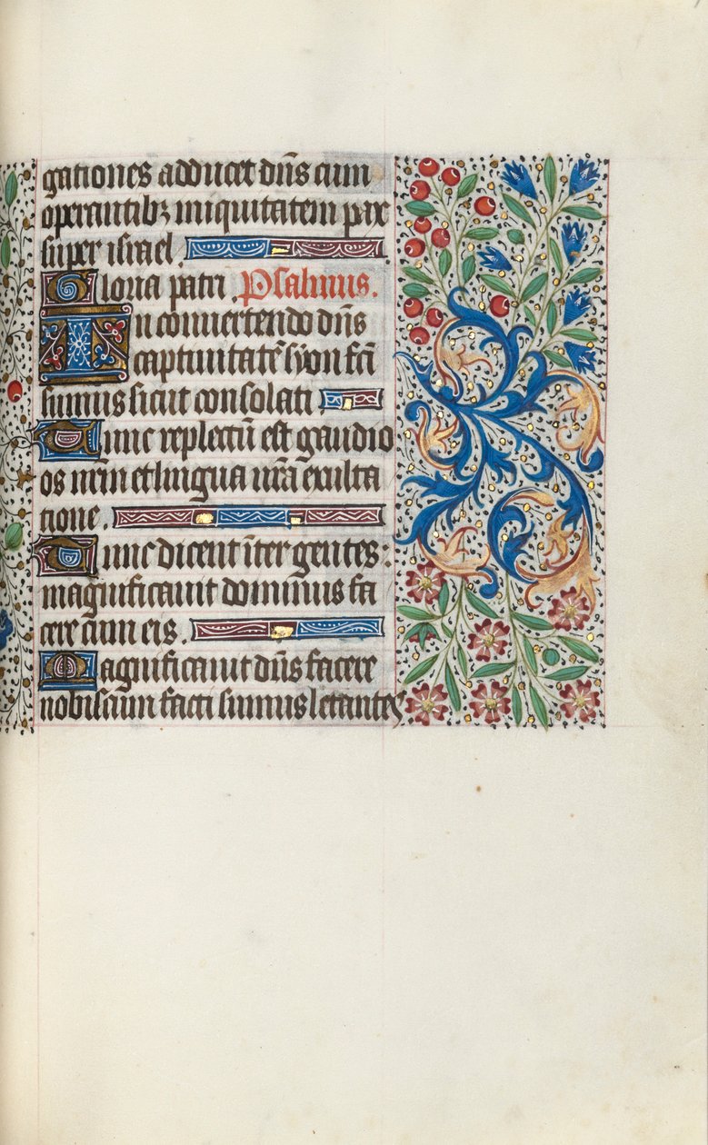 ルーアンの時間使用法：fol。 72r、c。 1470。 作： ジュネーヴ・ラティーニのマスター
