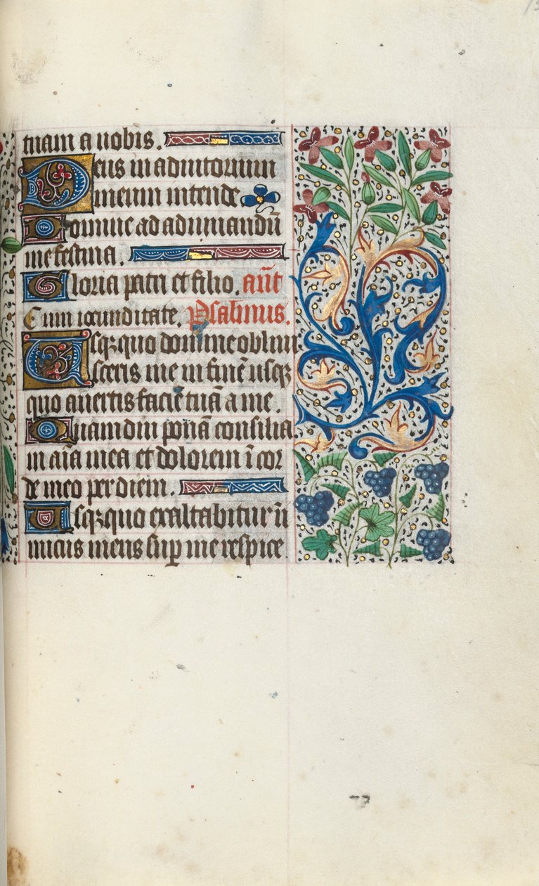 ルーアンの時間使用法：fol。 75r、c。 1470。 作： ジュネーヴ・ラティーニのマスター