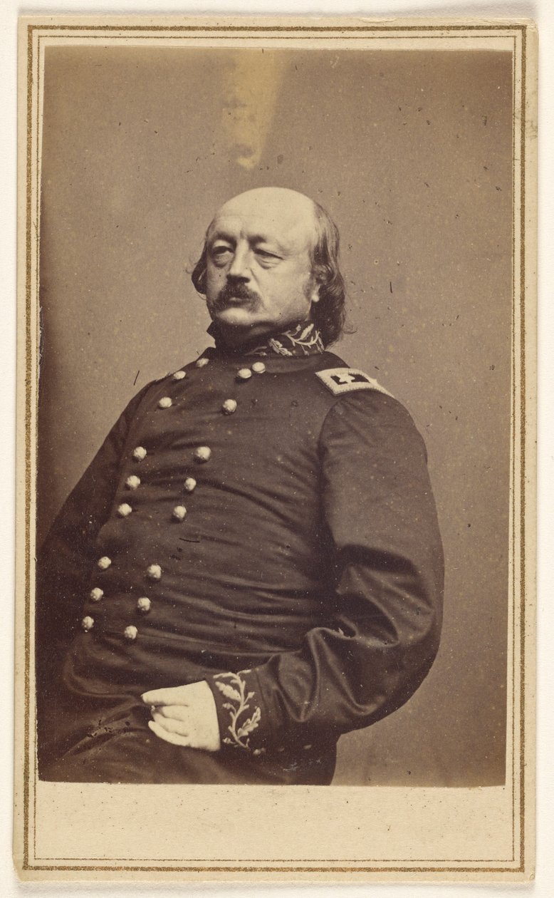 [少将] [ベンジャミン・フランクリン]・バトラー（1818年 - 1893年） 作： マシューB.ブレイディ