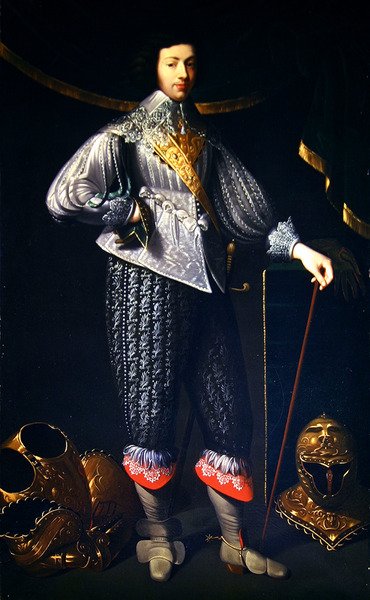 アンリコフィエルーズデフィア（1620-42）サンクマルス侯爵、1640年頃 作： マチュー・ル・ナン