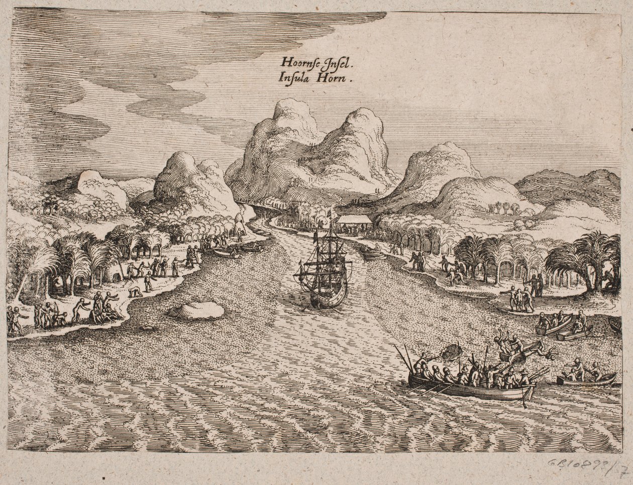 Hornøen (Horn Island) の短い説明 作： マテウス・メーリアン長老