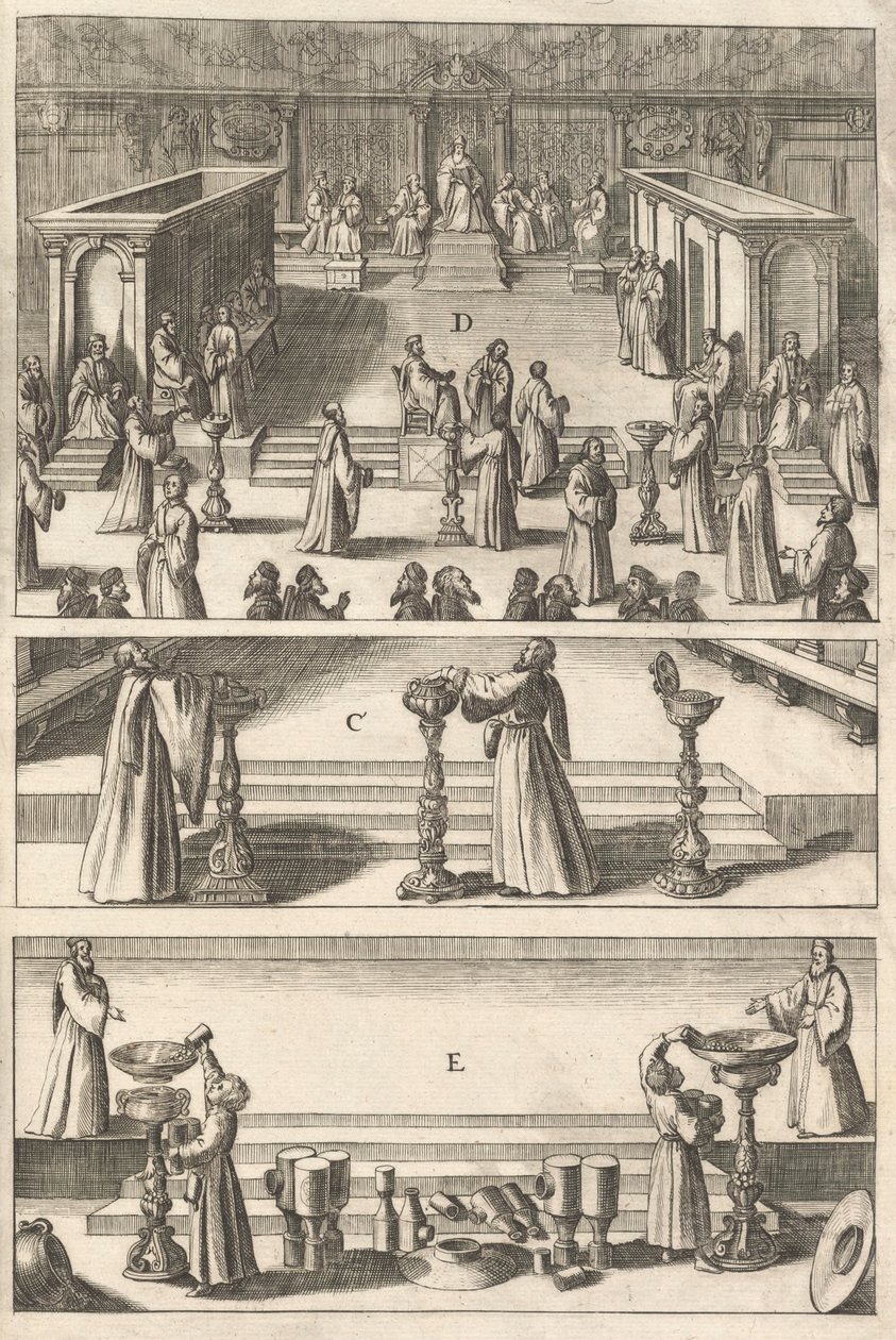 「topographieItalian」のプレート、1688年 作： マテウス・メリアン