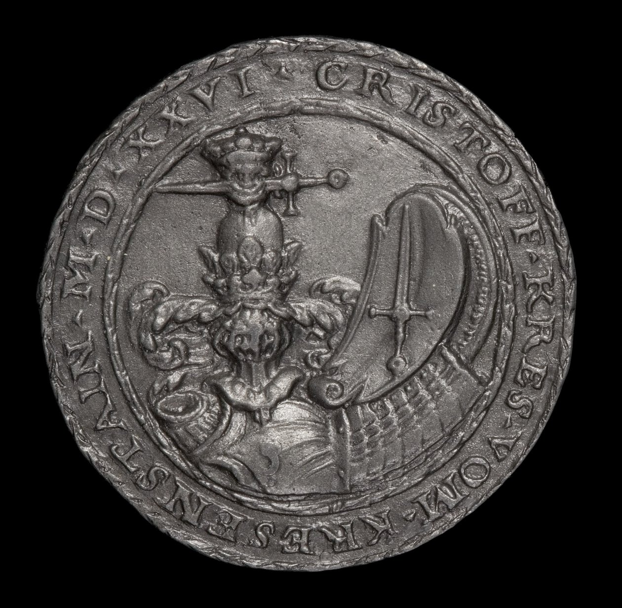 Coat of Arms（裏面）、1526年。 作： マテス・ガベル