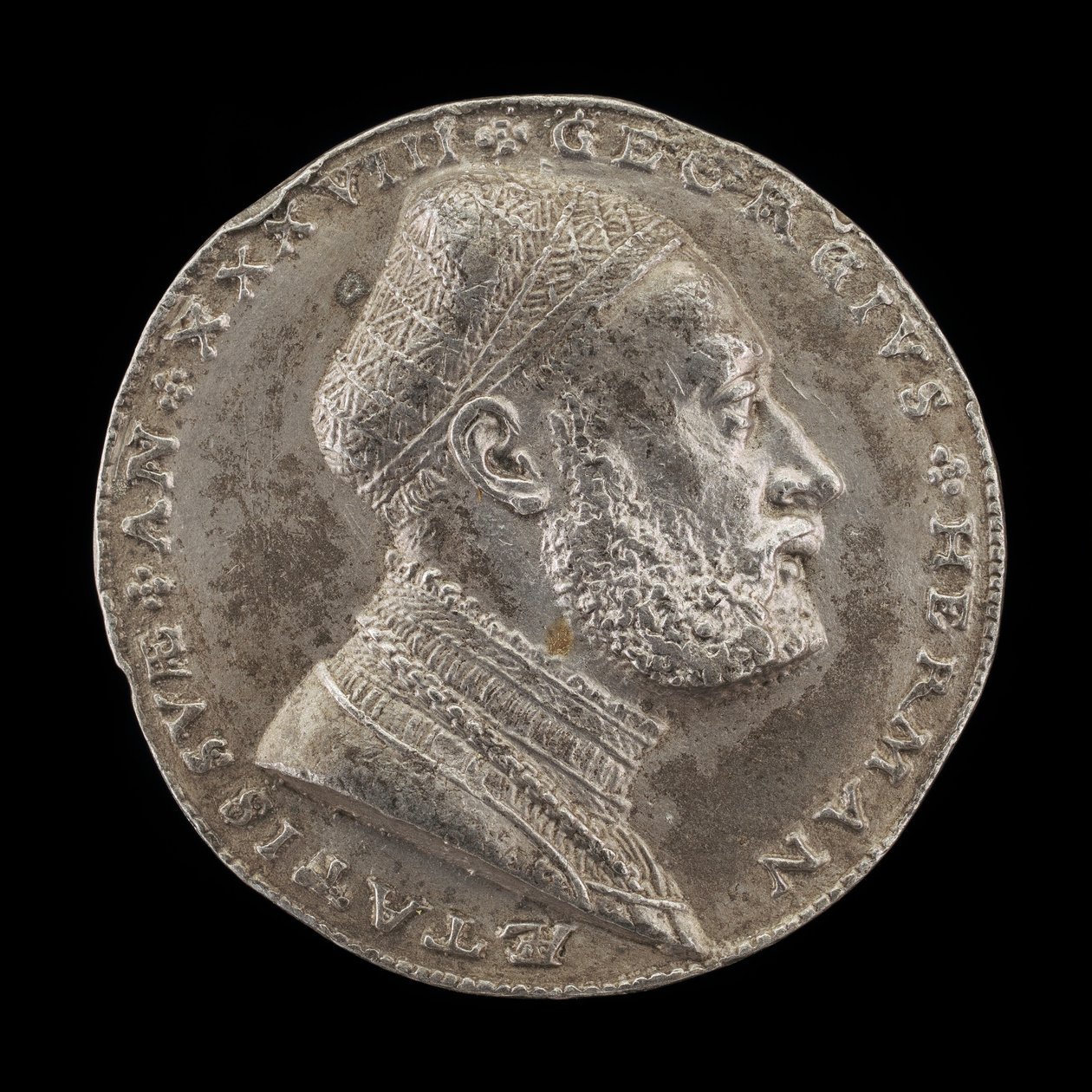Georg Hermann、1491-1552、ドイツの哲学者[表]、1529。 作： マテス・ガベル
