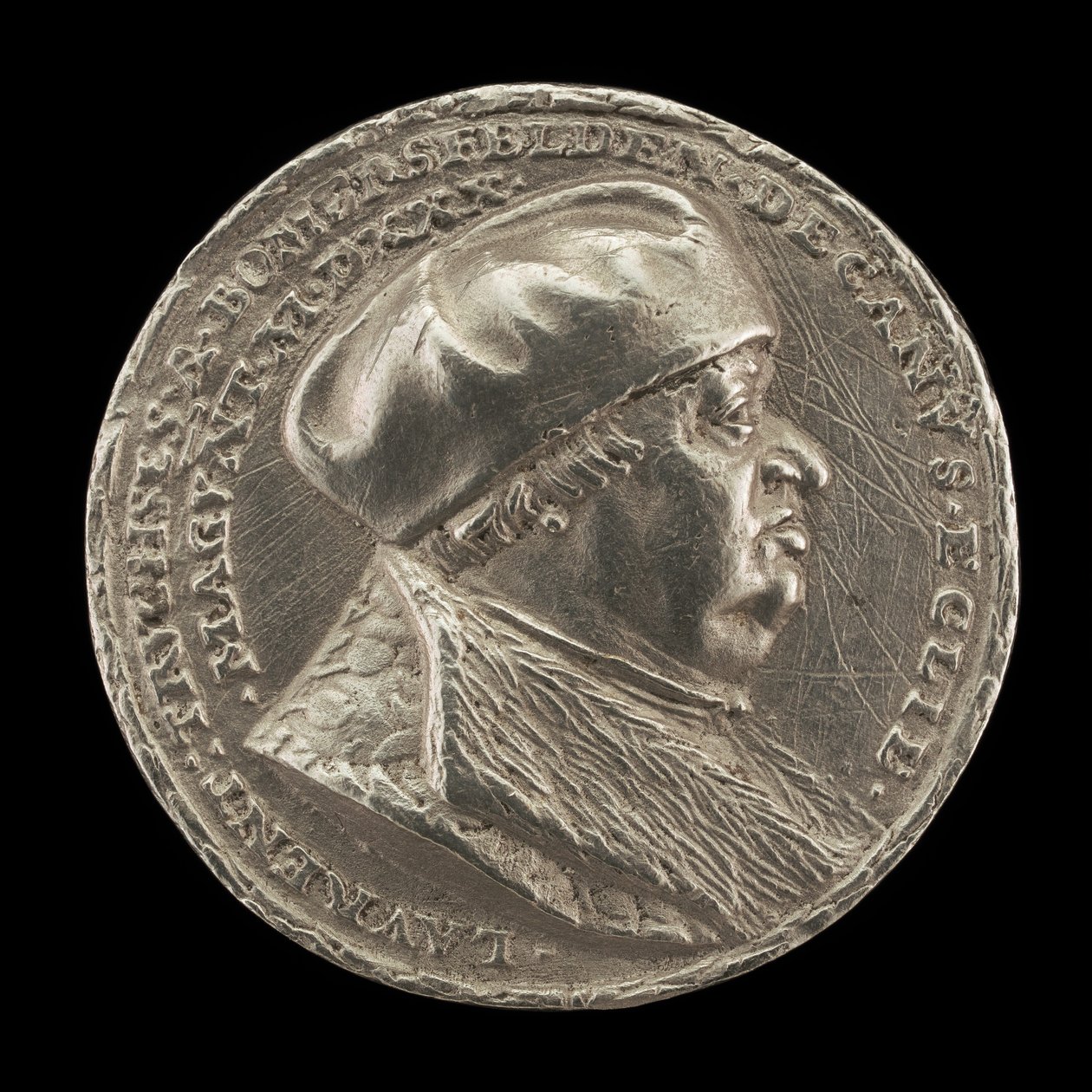 Lorenz Truchsess von Pommersfelden, 1473-1543, マインツ大聖堂の院長 [obverse]. 作： マテス・ガベル