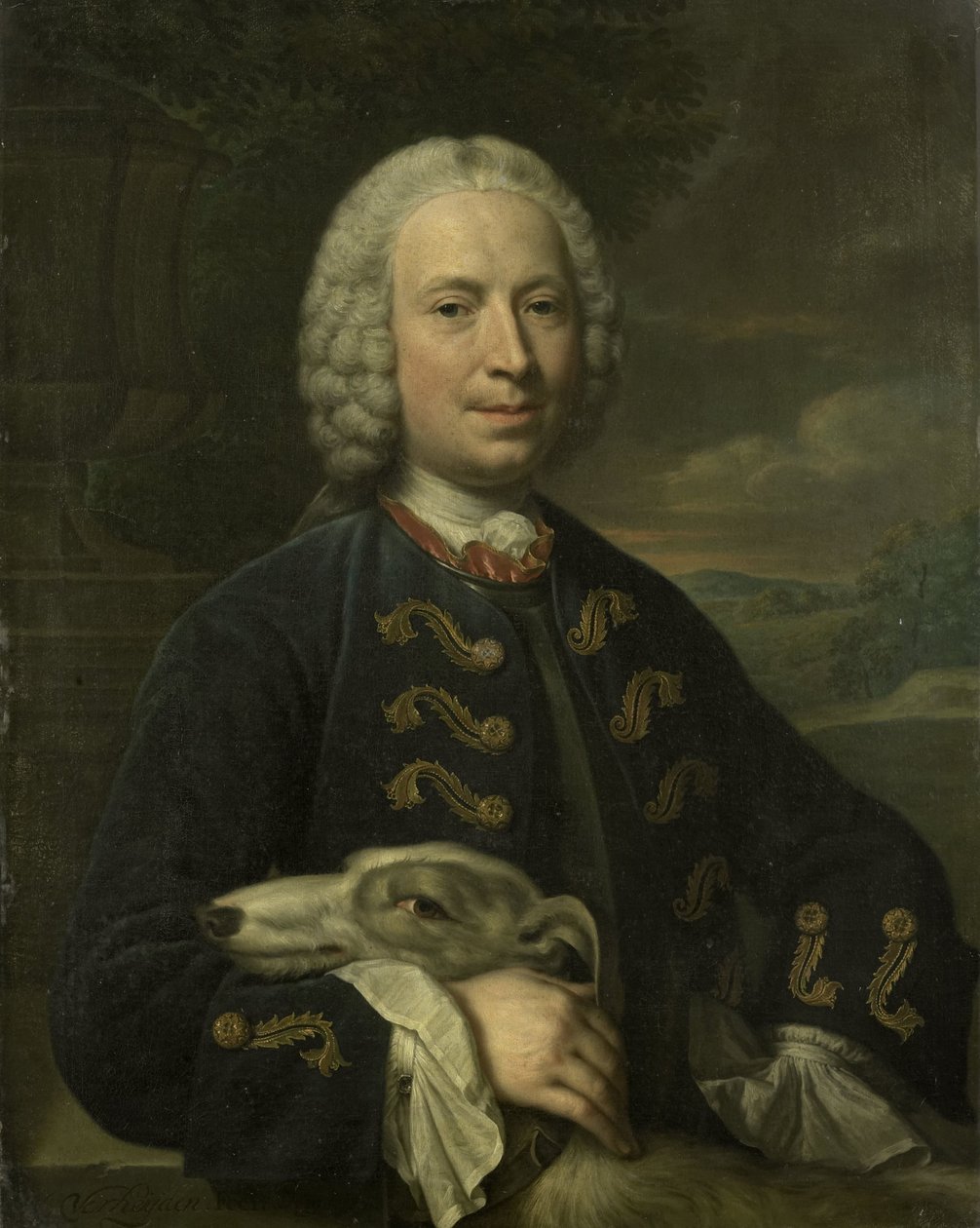 Coenraad van Heemskerck、神聖ローマ帝国の伯爵、Achtienhoven の領主、Den Bosch の肖像 作： マテウス・フェルハイデン