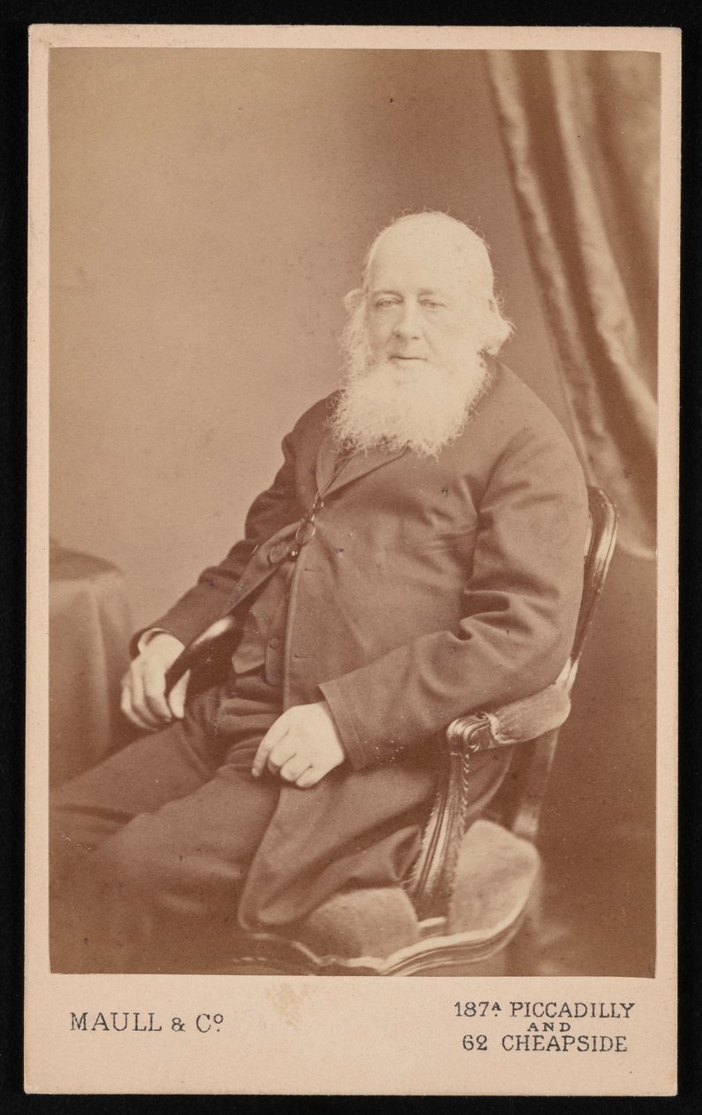ジョン・グールドの肖像 1804～1881年、1875年以前。 作： マウルとCo