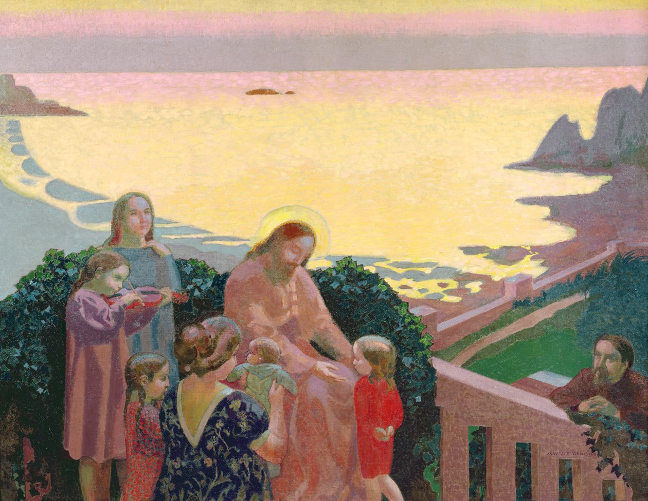 子供を持つキリスト、1910 作： モーリス・デニス