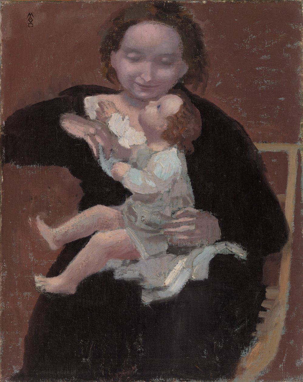 お母さんと子供 作： モーリス・デニス