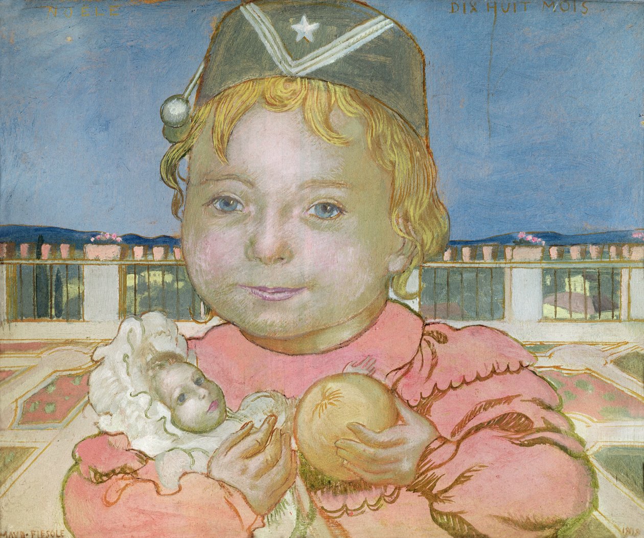 フィエーゾレのノエル、1898 作： モーリス・デニス