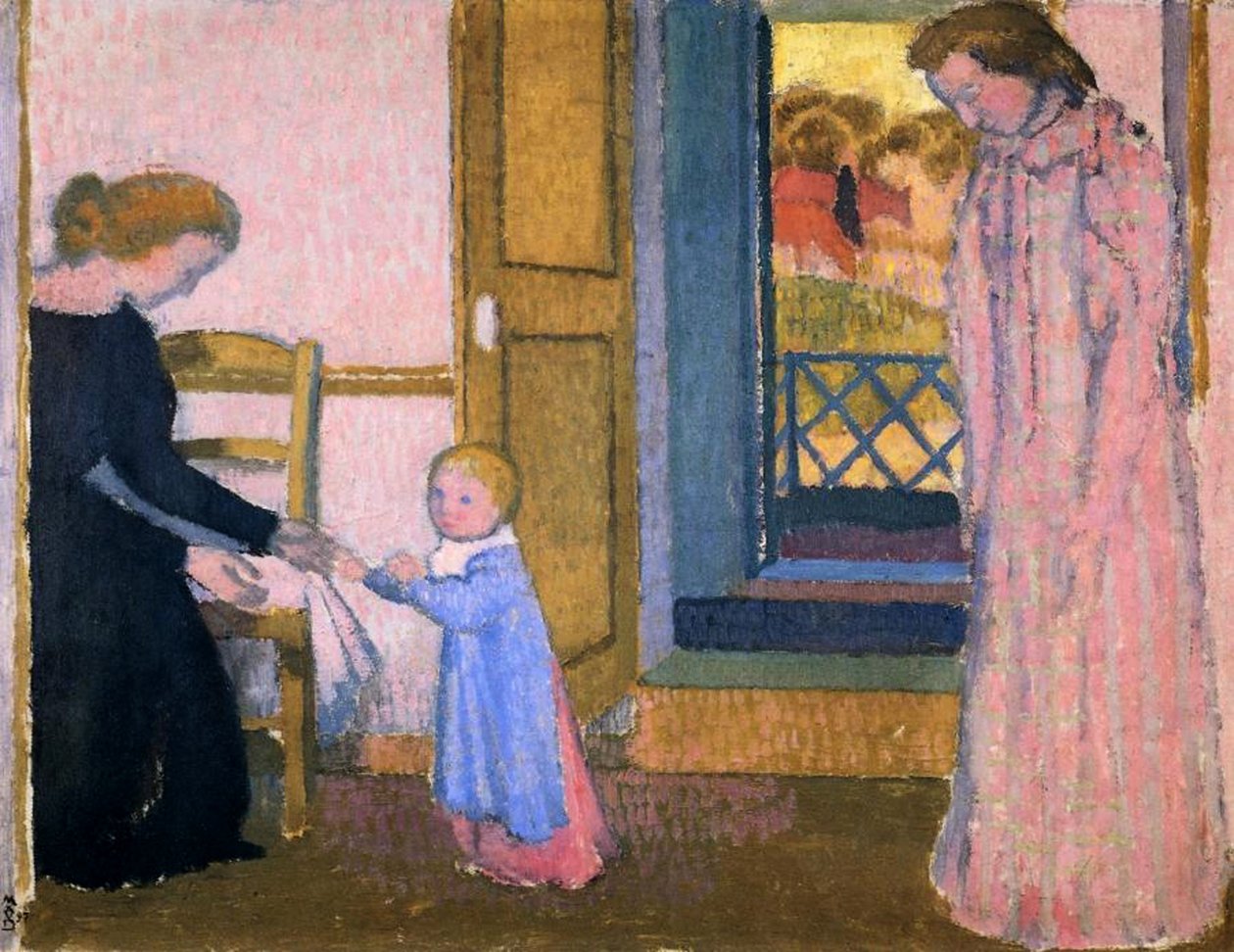 ノエルの最初のステップ、1897 作： モーリス・デニス