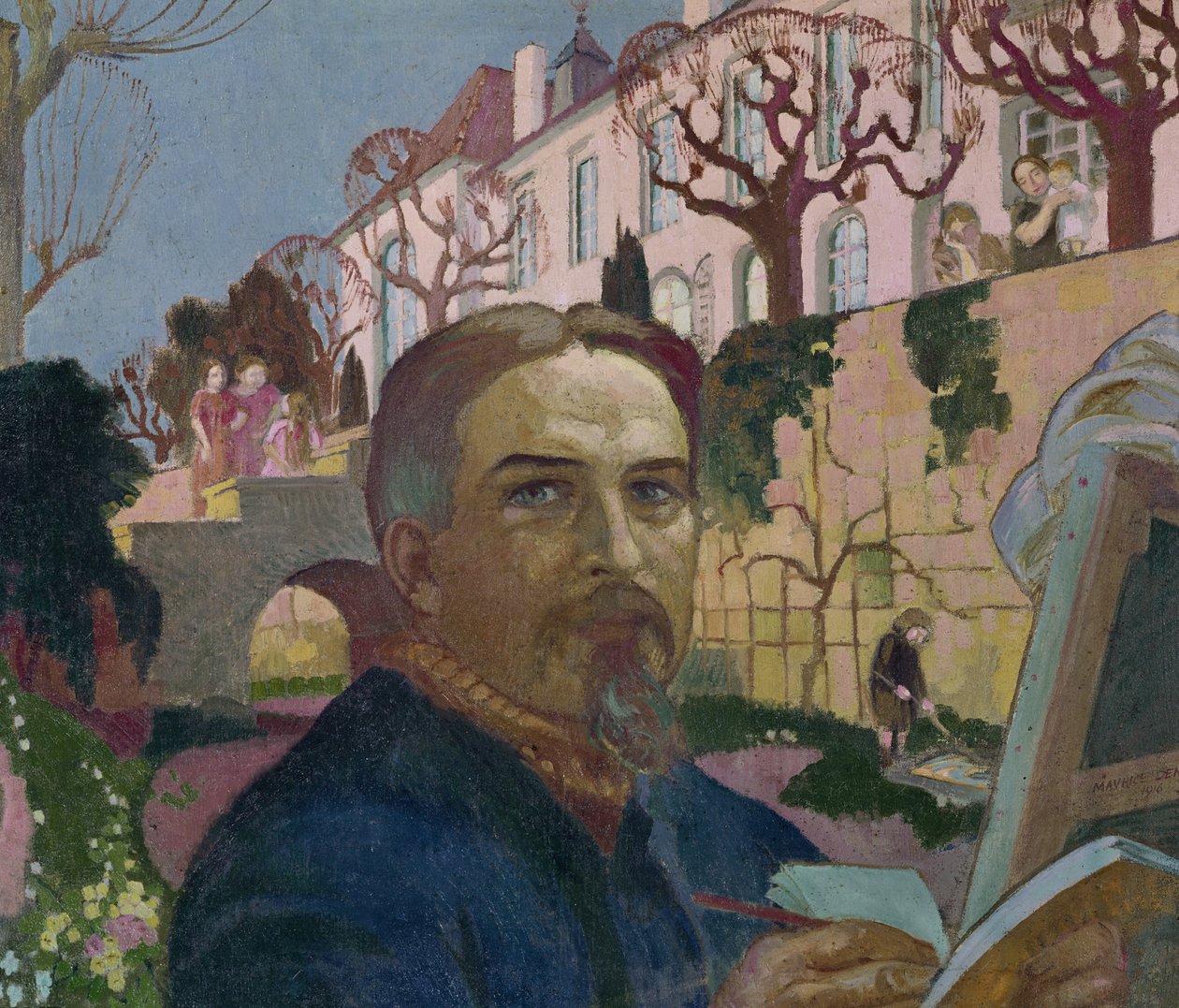 自画像、1916 作： モーリス・デニス
