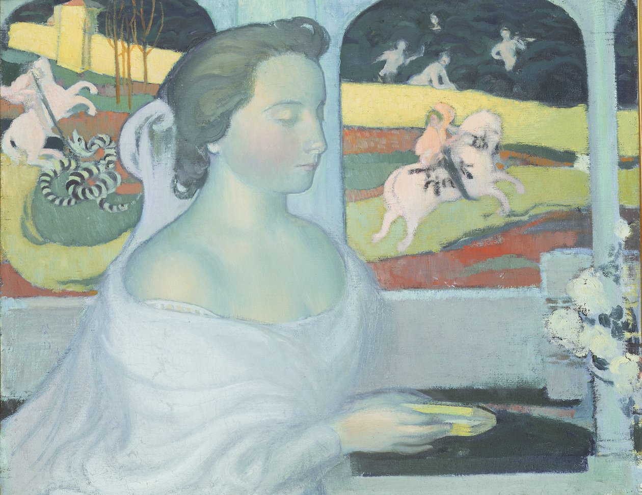 塔の王女、1900年頃 作： モーリス・デニス