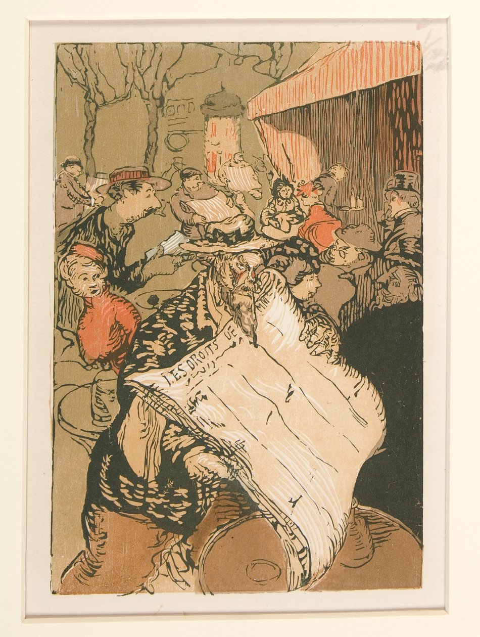 La Pensee、Les Boulevards、p. 45 作： モーリス・デルコート