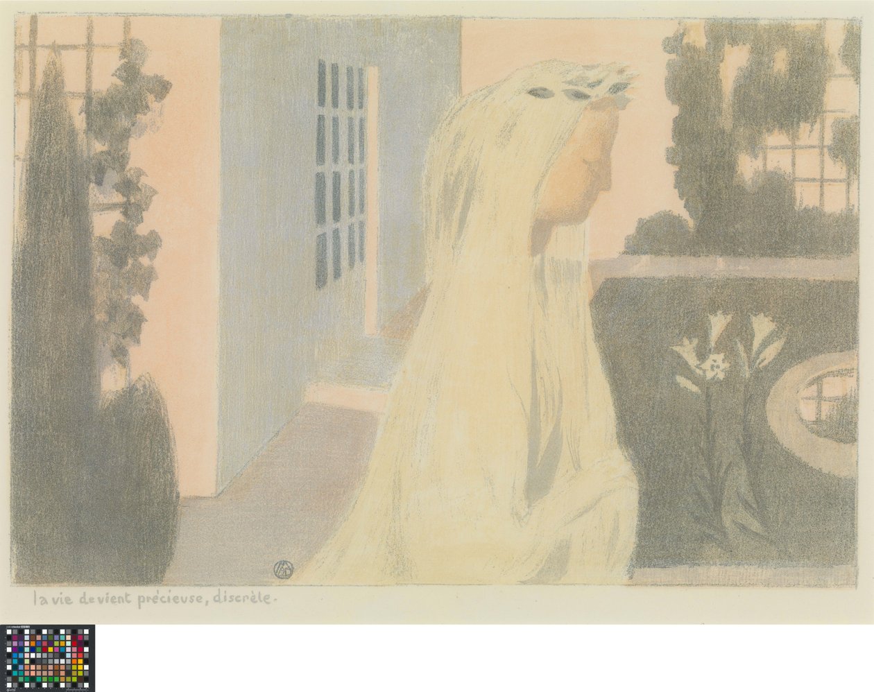 仏語: 人生は甘く、苛酷なもの
オランダ語： La viecieuse devient précieuse, discrète, uit de reeks Amour 作： モーリス・デニス