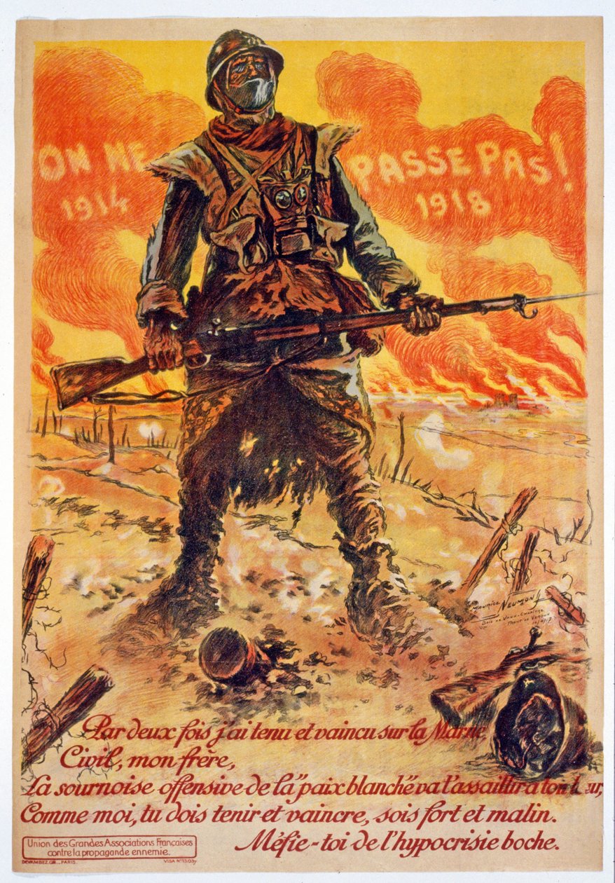 1941年から1918年のパパパには、パリ、1918年頃 作： モーリス・ルイ・アンリ・ノイモン