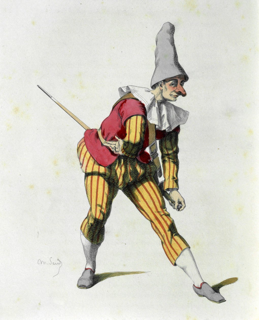 ブリゲラ（エッチング） 作： モーリス・サンド