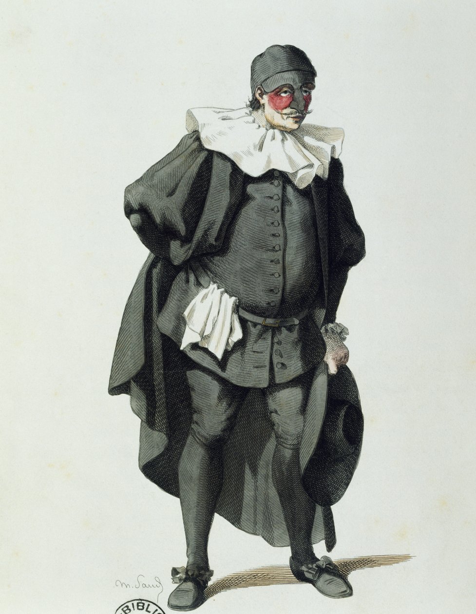 モーリス・サンド(1823-1889)による「1653年のバランツォーネ家の人々」。 作： モーリス・サンド