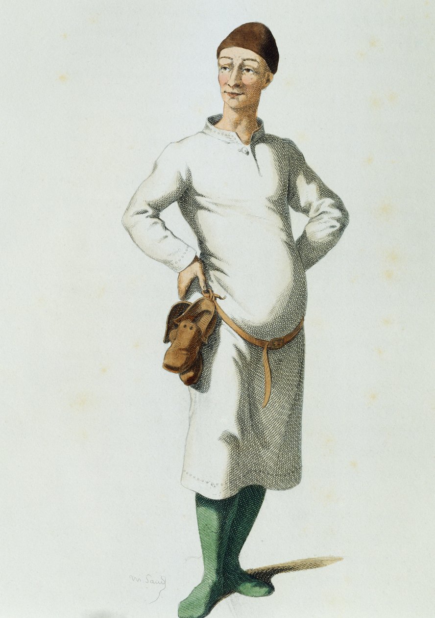 モーリス・サンド（1823-1889）の「メネギーノ」。 作： モーリス・サンド