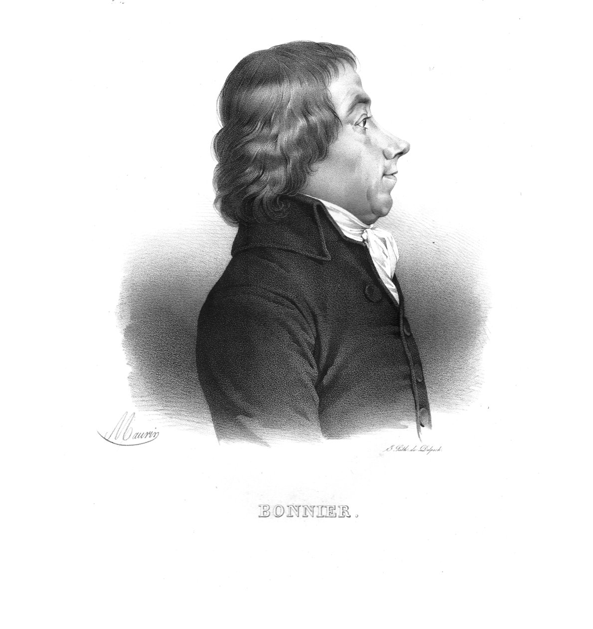 アンジュエリザベスルイアントワーヌボニエ、c1820s。 作： モーリン