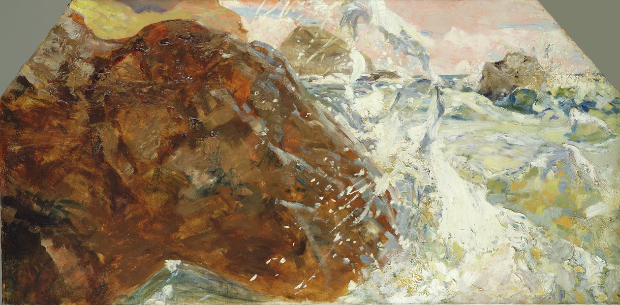 サーフ、1884-85 作： マックス・クリンガー