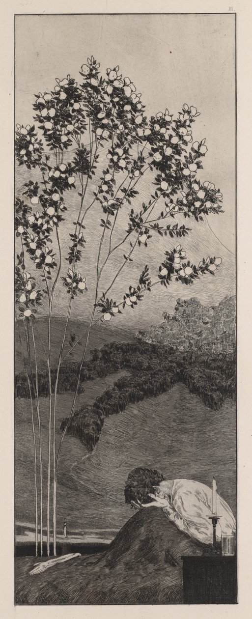手袋：欲望、1880。 作： マックス・クリンガー
