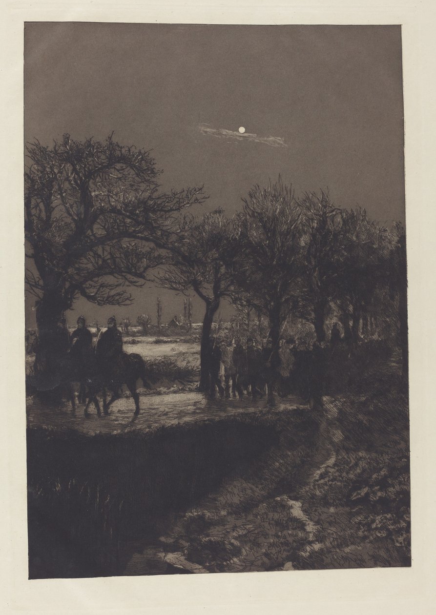 Märztage III March Days III, 1883. 作： マックス・クリンガー