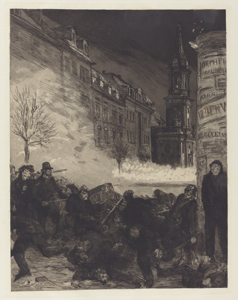 Märztage II March Days II, 1883. 作： マックス・クリンガー