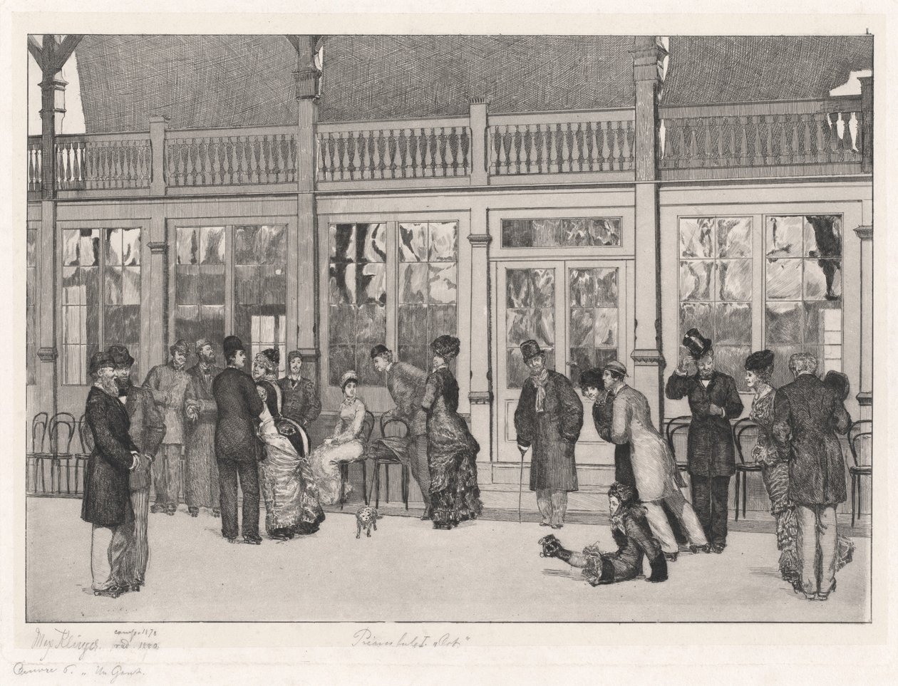 Place Ort, 1880年。 作： マックス・クリンガー