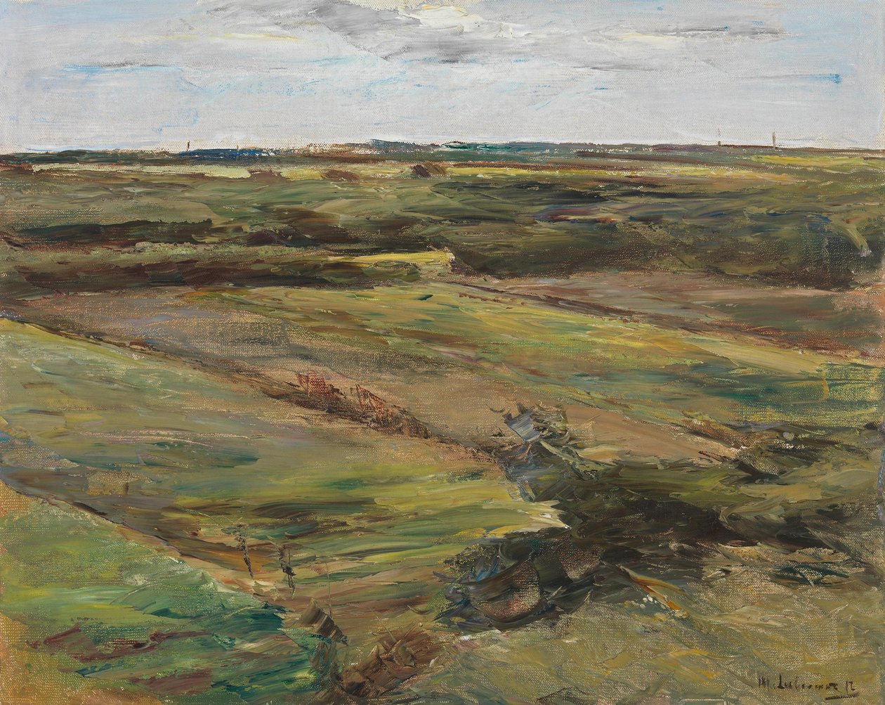 1912年のオランダの風景 作： マックス・リーバーマン