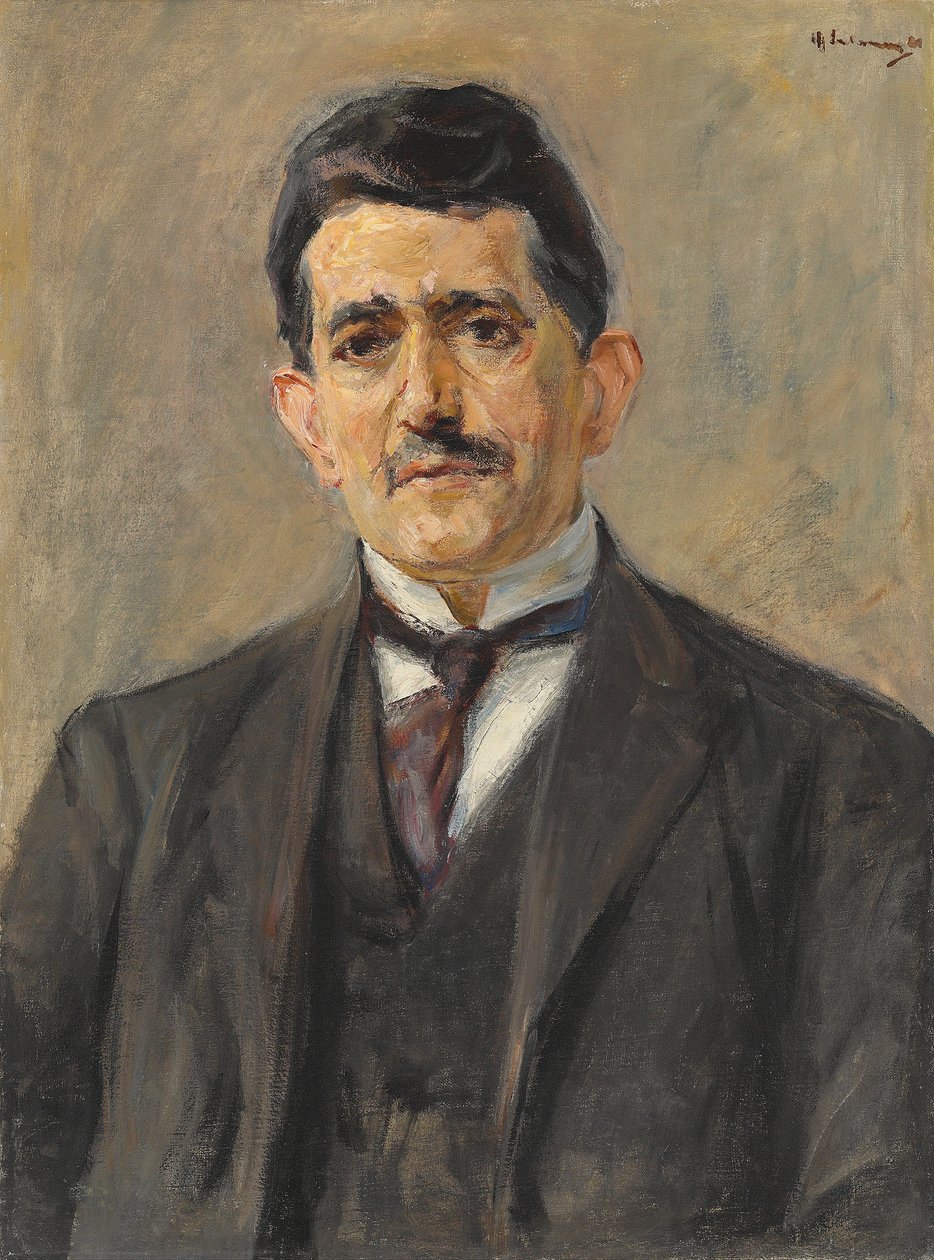 出版社の肖像Bruno Cassirer、1921 作： マックス・リーバーマン