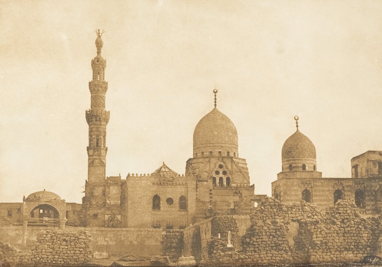 スルタン・カイットベイの墓（カイレ島）、1849年12月～1850年1月。 作： マキシムデュキャンプ