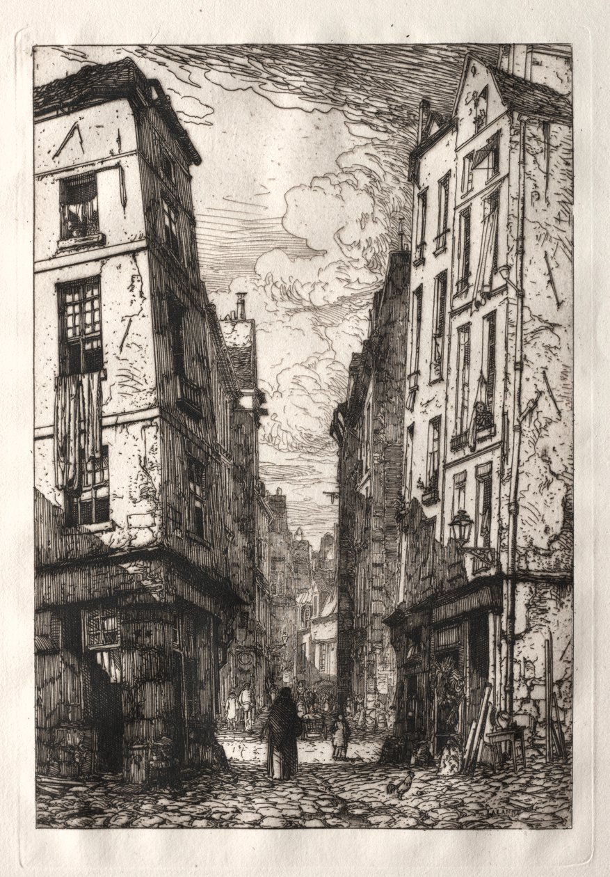 Rue des Marmousets。 作： マキシム・ラランヌ