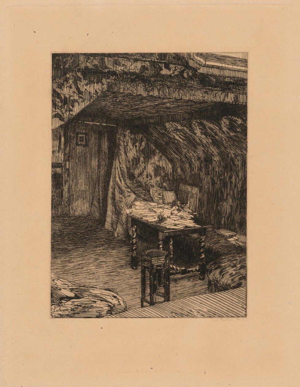 Der Ausguck (Das Büro von Victor Hugo) 作： マキシム・ラランヌ