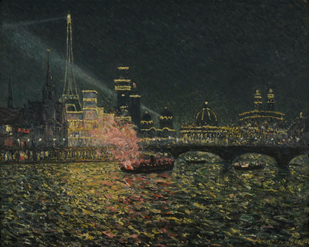 夜行性祭り: 万国博覧会 1900, 1900. 作： Maxime Maufra