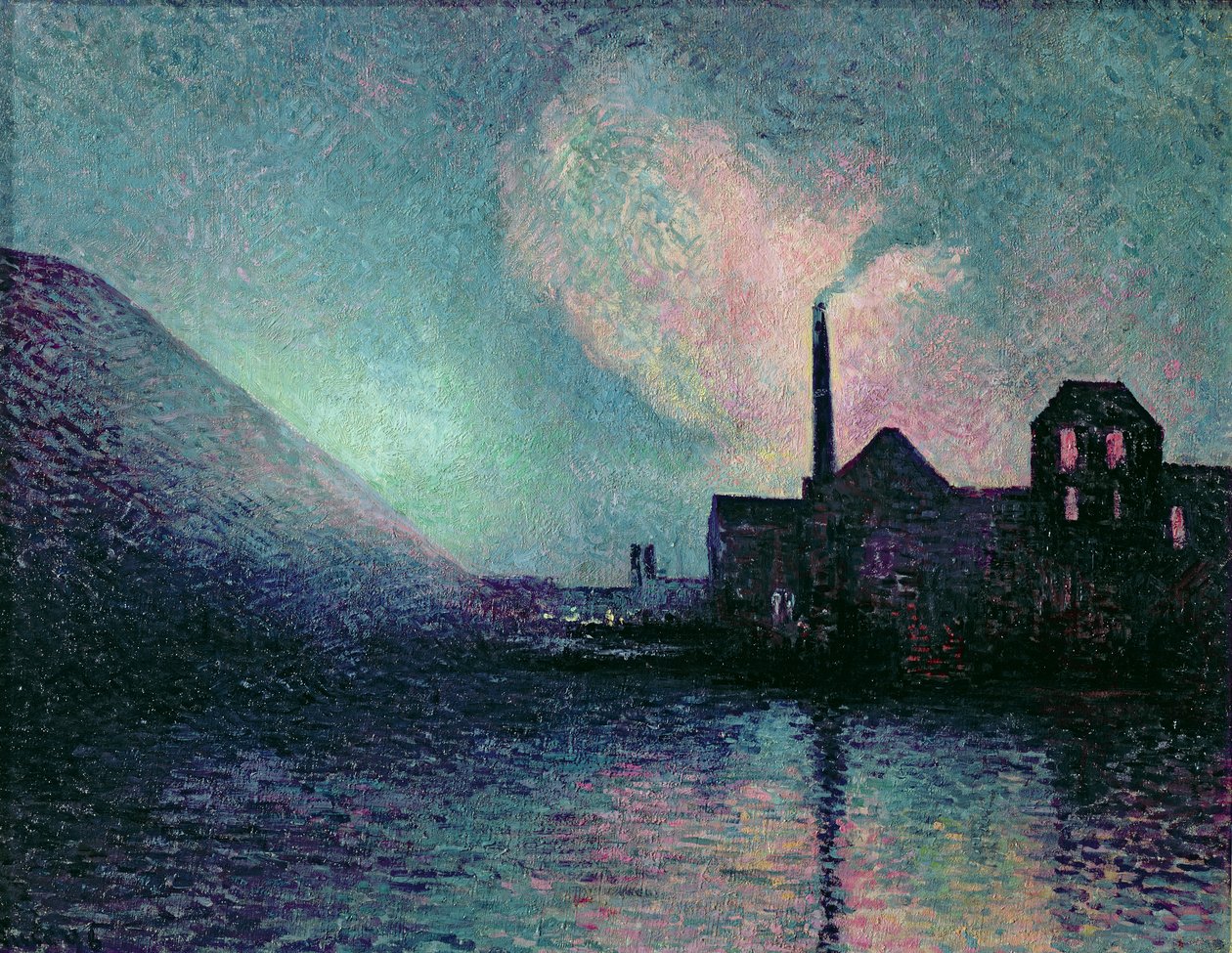 夜のクイエ、1896 作： マクシミリエン・ルース
