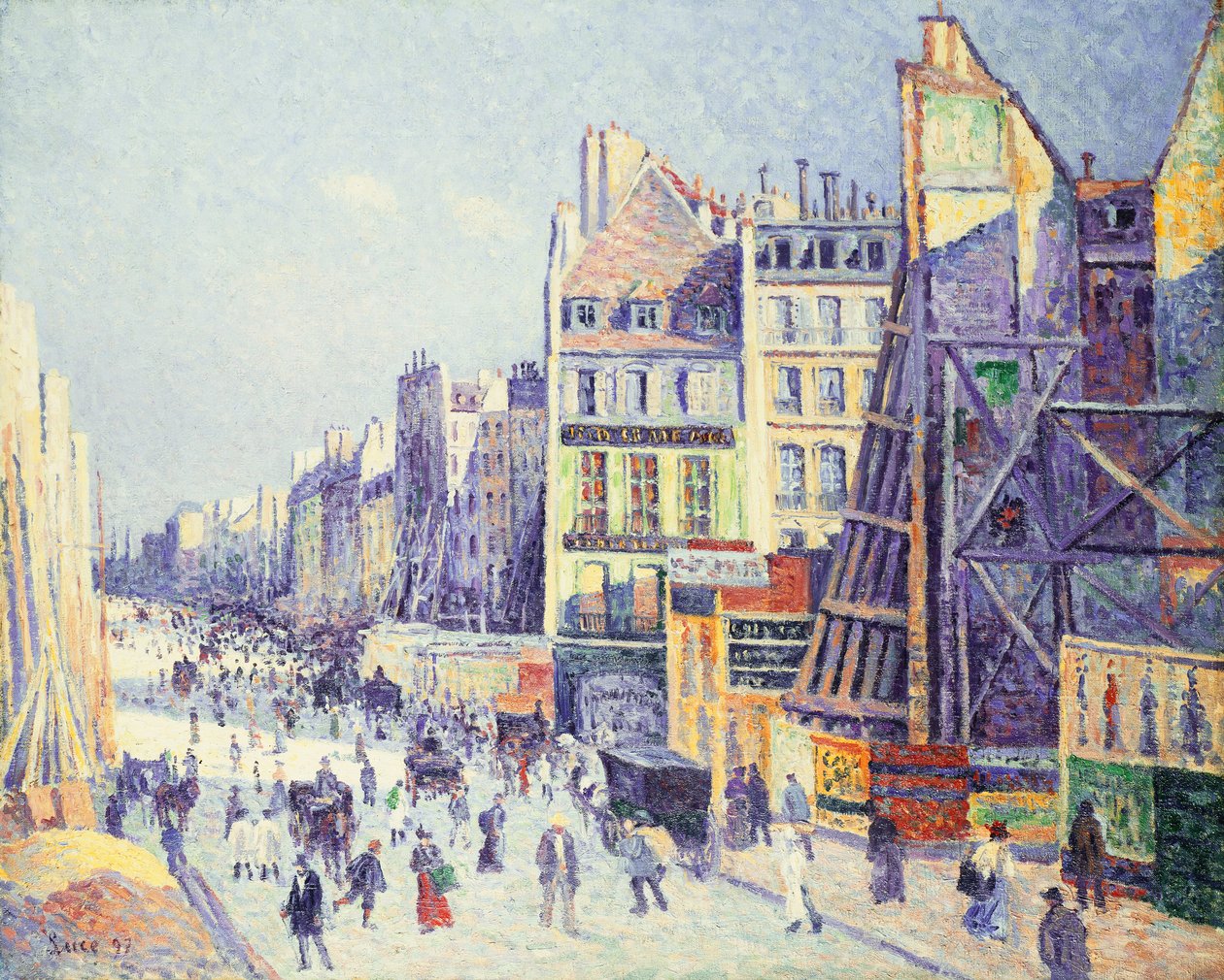 Reaumur Street、1897 作： マクシミリエン・ルース