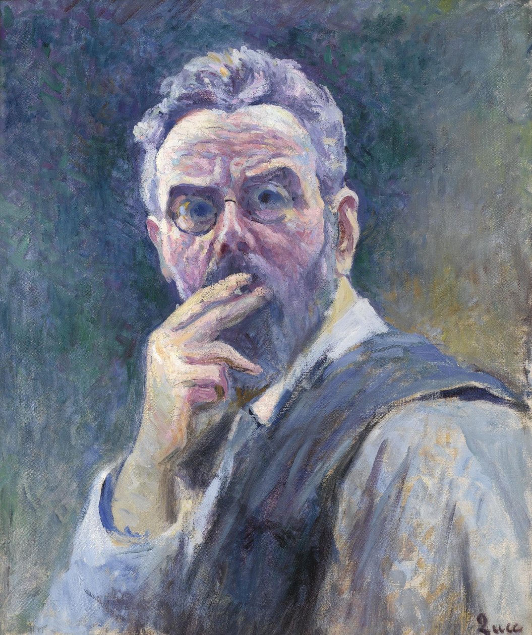 たばこの自画像c。 1905年。 作： マクシミリエン・ルース