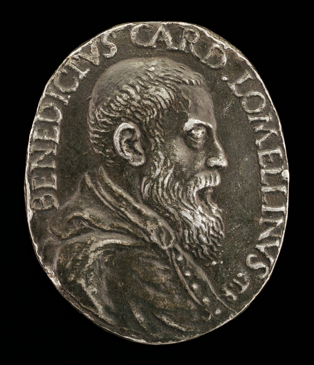 ジェノバのベネデット・ロメリーニ（1517-1579）、1565年枢機卿［obverse］。 作： メダリストTR