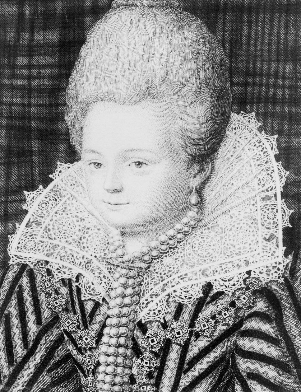 ダイアンダンドゥアン（1554-1620）グラモン伯爵夫人、「ラベルコリザンド」と呼ばれる 作： メルキオールペロナード