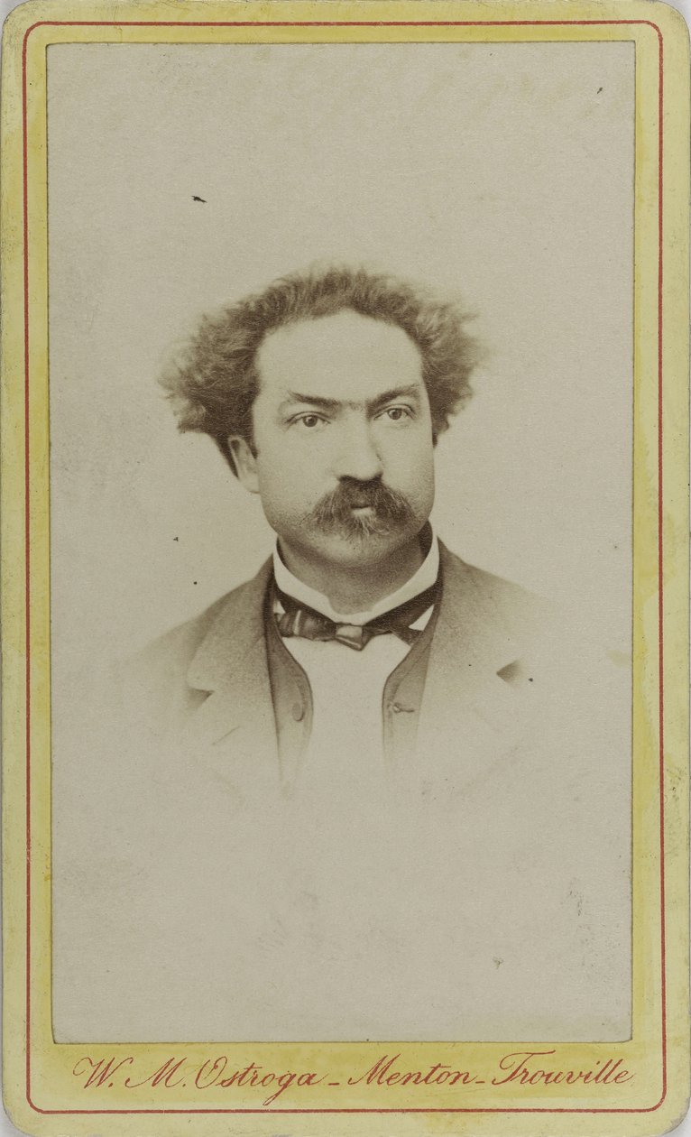 作曲家ロバート プランケットの肖像 1848 ～ 1903 年、c. 1880年。 作： マントン。写真スタジオWMオストロガ