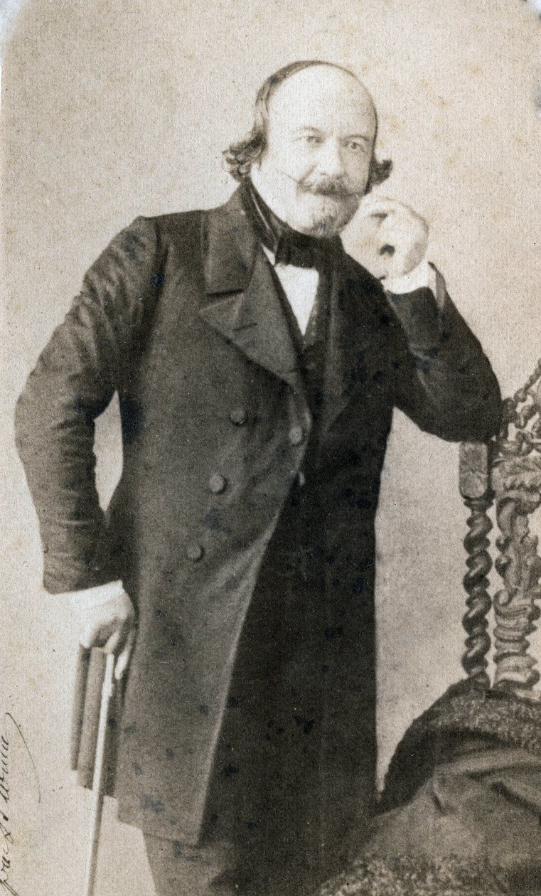フランソワ・マルセランの肖像 カンロベールのある人？(1809-1895） 写真提供：メイヤー＆ピアソン 作： マイヤーとピアソン