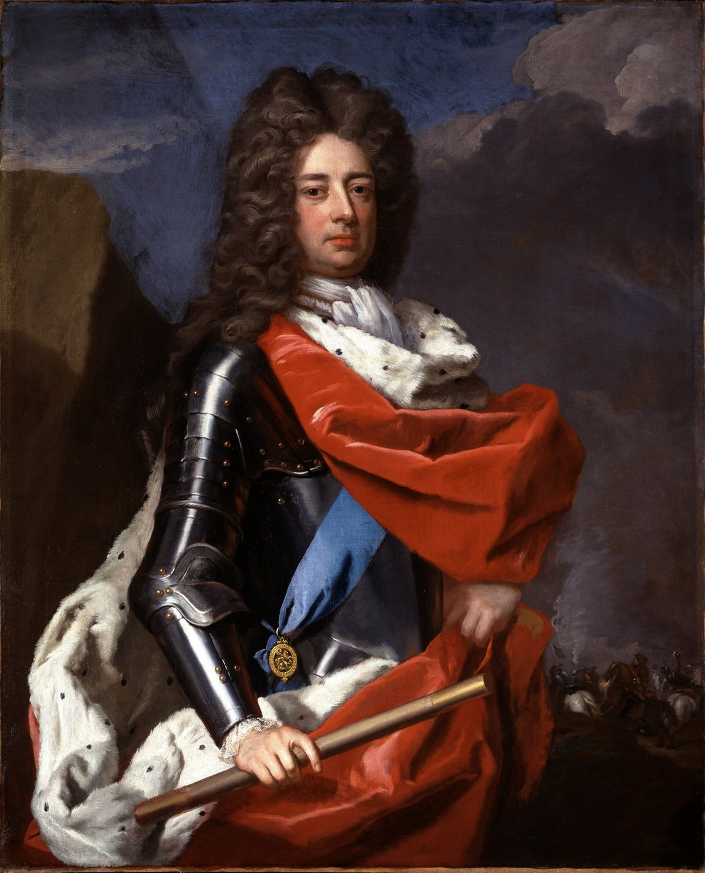 ジョン・チャーチル（1650-1722）マールボロ初代公爵、1702年頃 作： マイケル・ダール