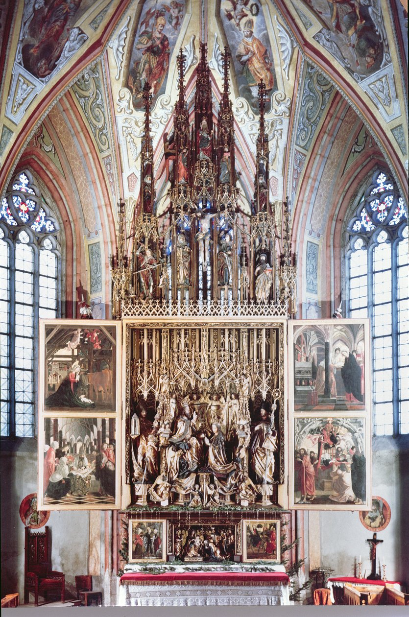 聖ヴォルフガングの祭壇画（2番目の開口部）1471-81 作： マイケル・パッチャー