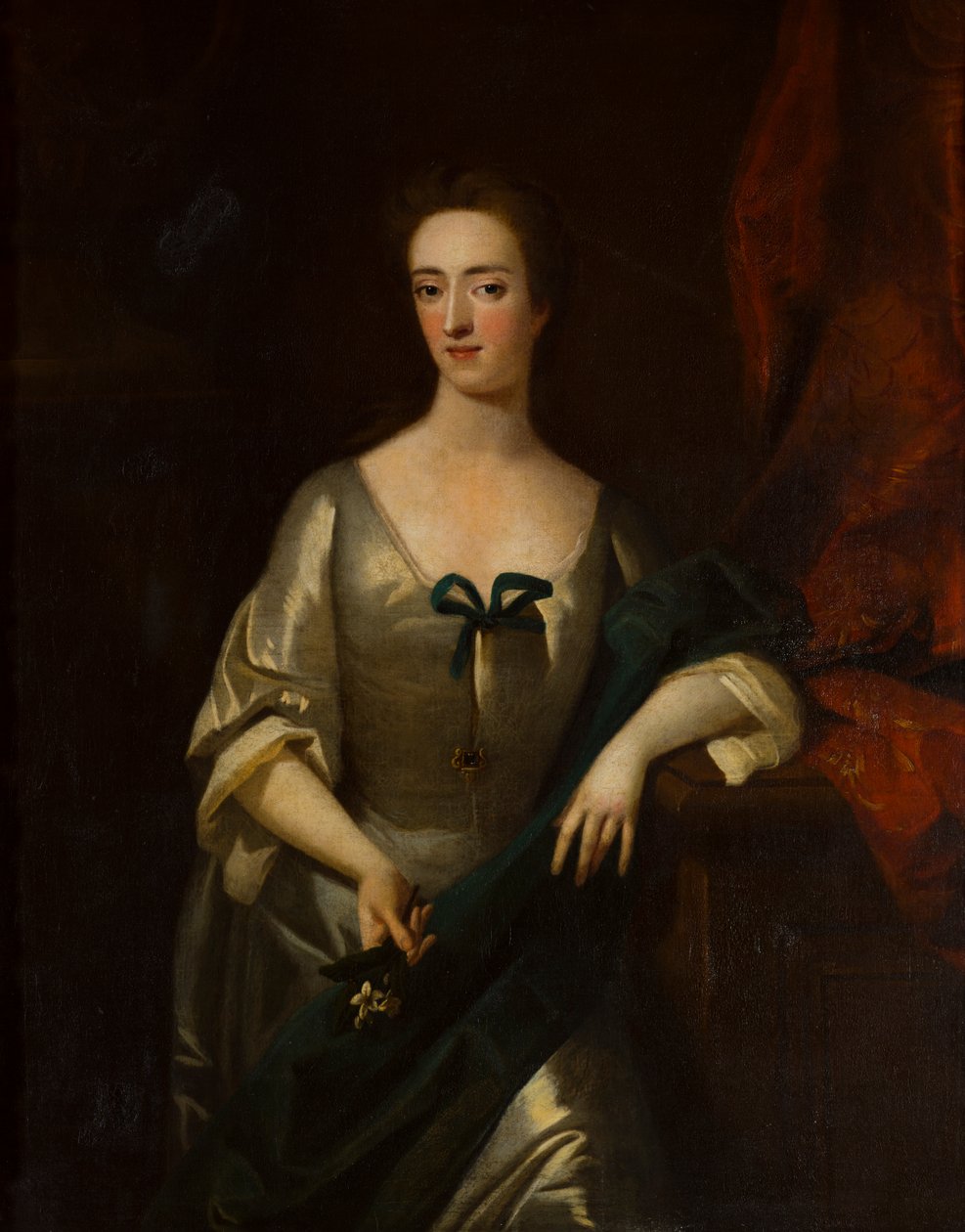 シャーロット・レディ・ミデルトンの肖像（1679-1731）、1699-1731年頃（キャンバスに油彩） 作： マイケル（サークル）ダール