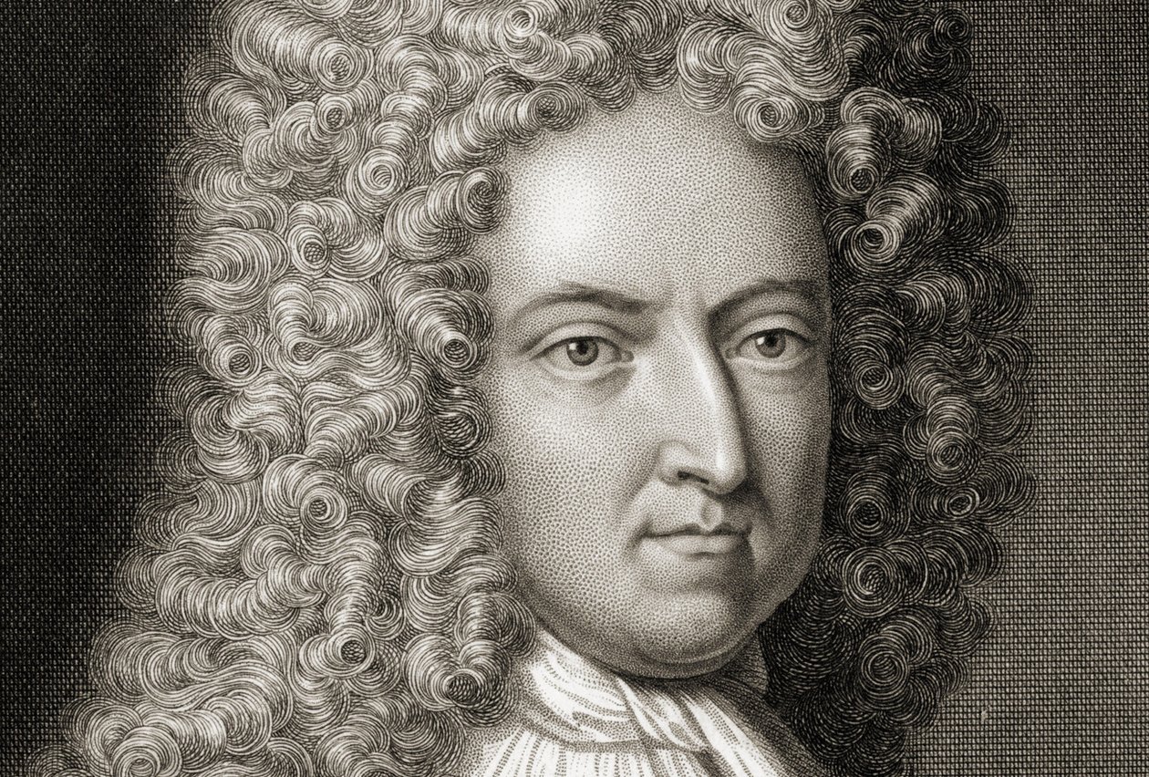 ダニエル・デフォー 1660-1731 細部、18 世紀初頭 作： Michael Vandergucht